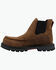 Image #2 - Twisted X Men's 6" Chelsea Work Boots - Nano Toe, Brown, hi-res