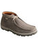 Image #1 - Twisted X Men's Chukka Driving Mocs, Grey, hi-res