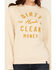 Image #3 - Troll Co Women's Juno Logo Graphic Sweatshirt, Cream, hi-res