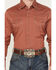 Image #3 - Wrangler Retro Men's Solid Long Sleeve Snap Western Shirt - Tall, Rust Copper, hi-res