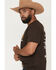Image #3 - Riot Society Men's Rodeo Legend Short Sleeve Graphic T-Shirt, Brown, hi-res