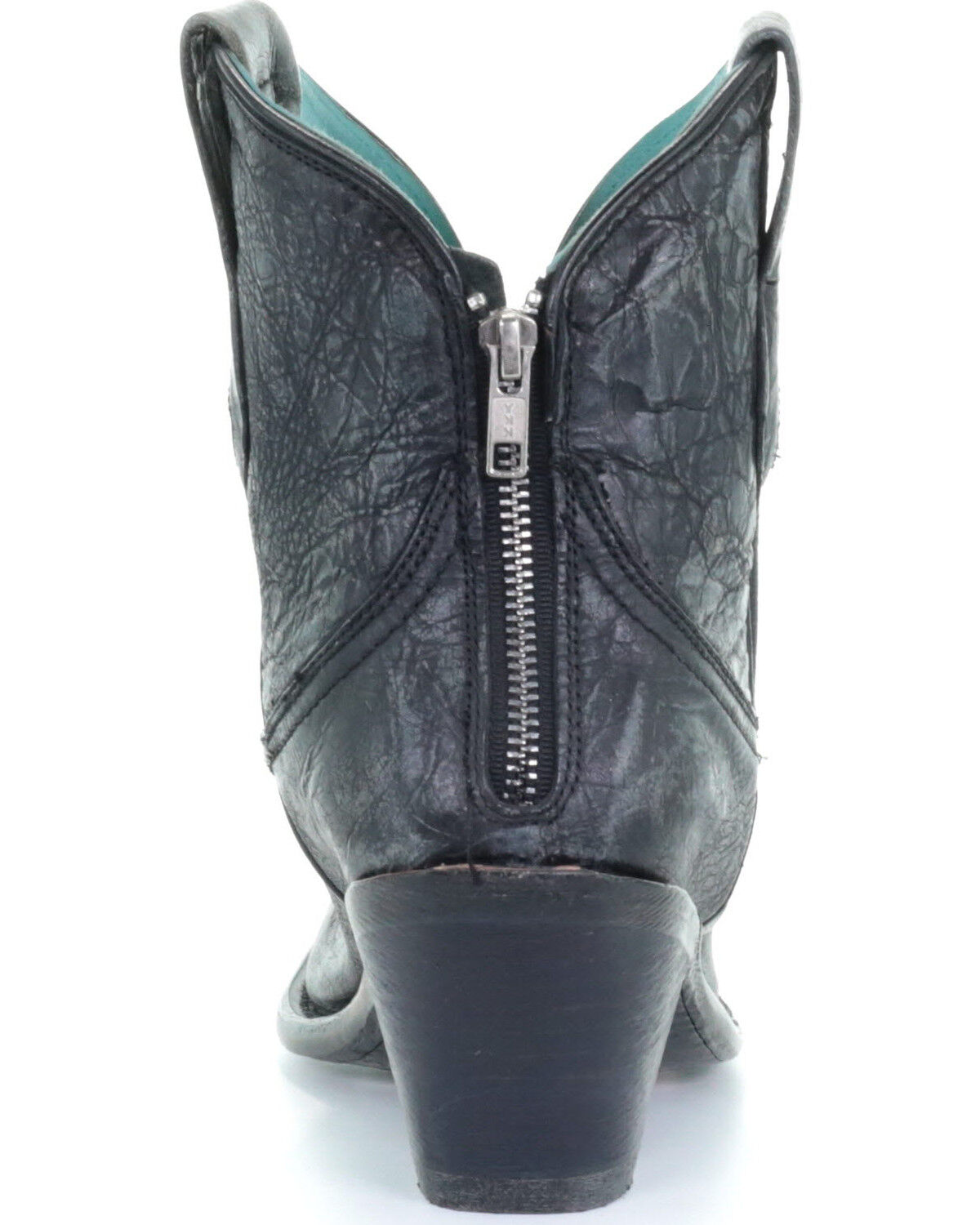 black cowboy booties womens