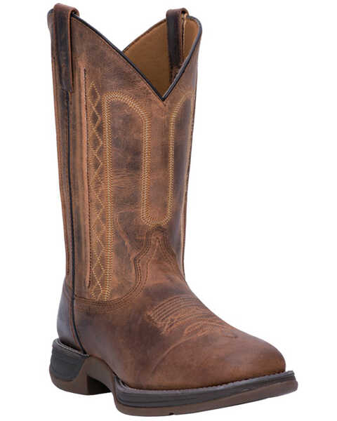 Image #1 -  Laredo Men's Bennett Western Boots - Square Toe, Tan, hi-res