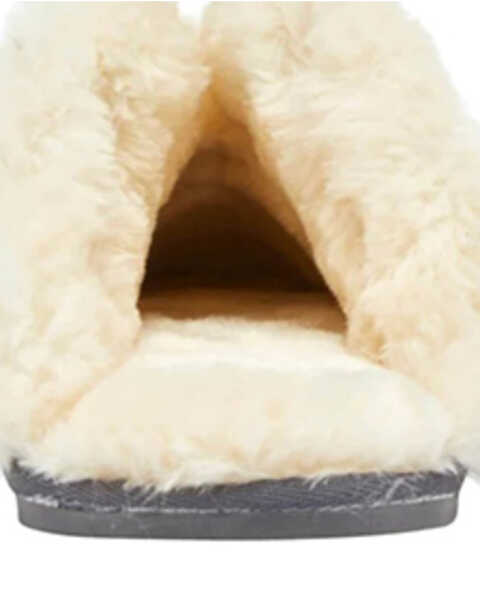 Image #5 - Lamo Footwear Women's Caroline Knit Scuff Slipper , Grey, hi-res