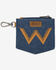 Image #2 - Wrangler Women's Embroidered Dual Pouch Wristlet, Lt Brown, hi-res