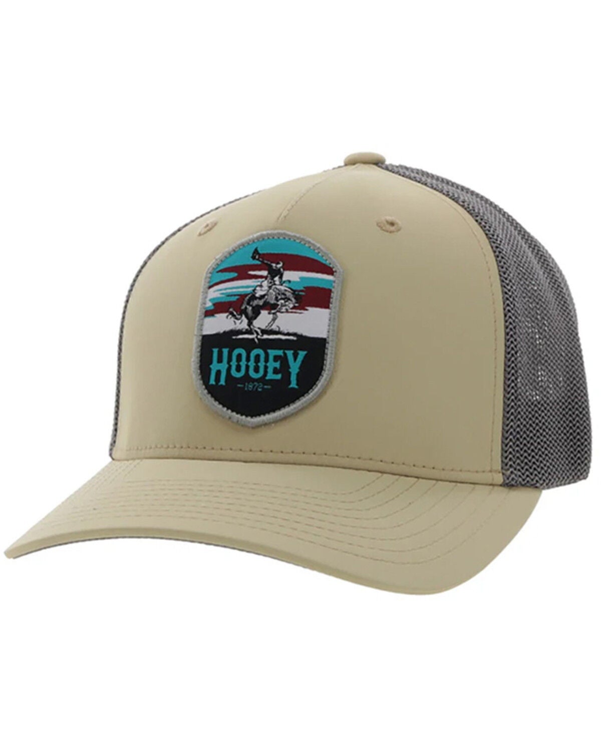 Hooey Kids' Cheyenne Ball Cap, Tan, hi-res
