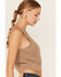 Image #2 - Free People Women's Vest Tank, Sand, hi-res