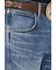 Wrangler Retro Men's Kresby Medium Wash Slim Bootcut Stretch Jeans, Medium Wash, hi-res