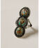 Image #2 - Shyanne Women's Mystic Summer Tiered Concho Statement Ring, Silver, hi-res