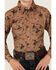 Image #3 - Cowboy Hardware Boys' Vintage Bronc Long Sleeve Snap Stretch Western Shirt, Brown, hi-res