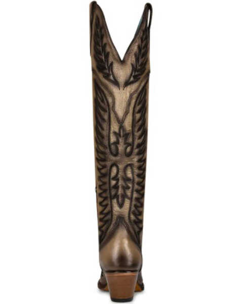 Image #3 - Corral Women's Gold Embroidery Western Boots - Pointed Toe, , hi-res