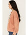Image #2 - Cleo + Wolf Women's Country Life Wash Graphic Sweatshirt , Rust Copper, hi-res
