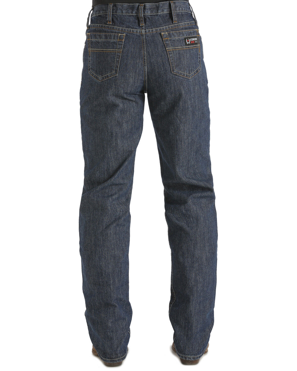 Image #1 - Cinch Men's FR White Label WRX Jeans - 38" inseam, , hi-res