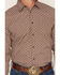 Image #3 - Gibson Trading Co Men's Gypsy Den Medallion Print Long Sleeve Button-Down Western Shirt, Chocolate, hi-res