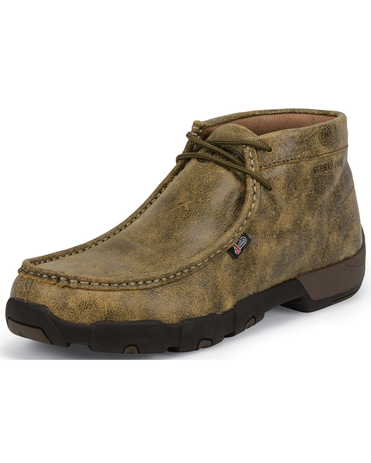 Justin men's driver mocs