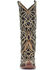 Image #5 - Corral Women's Black Glitter Inlay Western Boots - Snip Toe, , hi-res