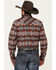 Image #4 - Rock & Roll Denim Men's Southwestern Print Long Sleeve Snap Stretch Western Shirt, Multi, hi-res