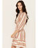 Image #2 - Ariat Women's Lovell Striped Print Long Sleeve Mini Dress, Multi, hi-res