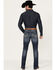 Image #3 - Cody James Men's Starlight Dark Wash Slim Straight Stretch Denim Jeans , Dark Wash, hi-res