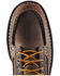 Image #4 - Danner Women's 6" Bull Run Full-Grain Wedge Work Boot - Moc Toe , Brown, hi-res