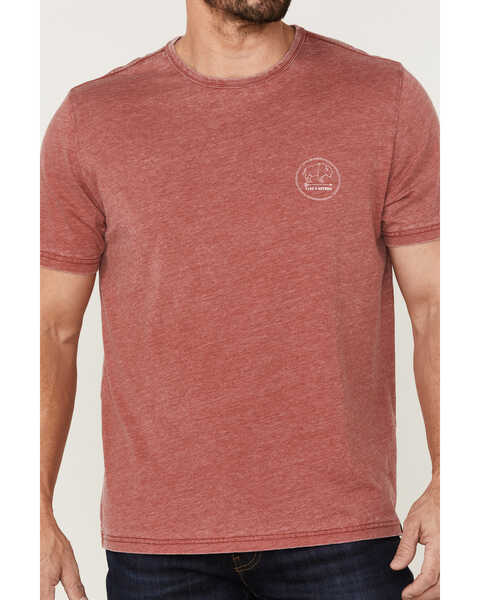 Image #3 - Flag & Anthem Men's Jackson Hole Graphic T-Shirt , Red, hi-res