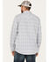 Image #4 - Moonshine Spirit Men's Island Time Floral Striped Long Sleeve Snap Western Shirt, Cream, hi-res
