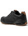 Image #3 - ROYER Men's Inspades Work Shoes - Aluminum Toe, Black/brown, hi-res