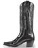 Dan Post Women's Polished Western Boots - Snip Toe, Black, hi-res