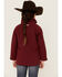 Image #3 - Hooey Girls' Softshell Zip-Front Logo Jacket , , hi-res