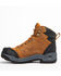 Image #3 - Hawx Men's Lace To Toe Hiker Boots - Round Toe, Brown, hi-res