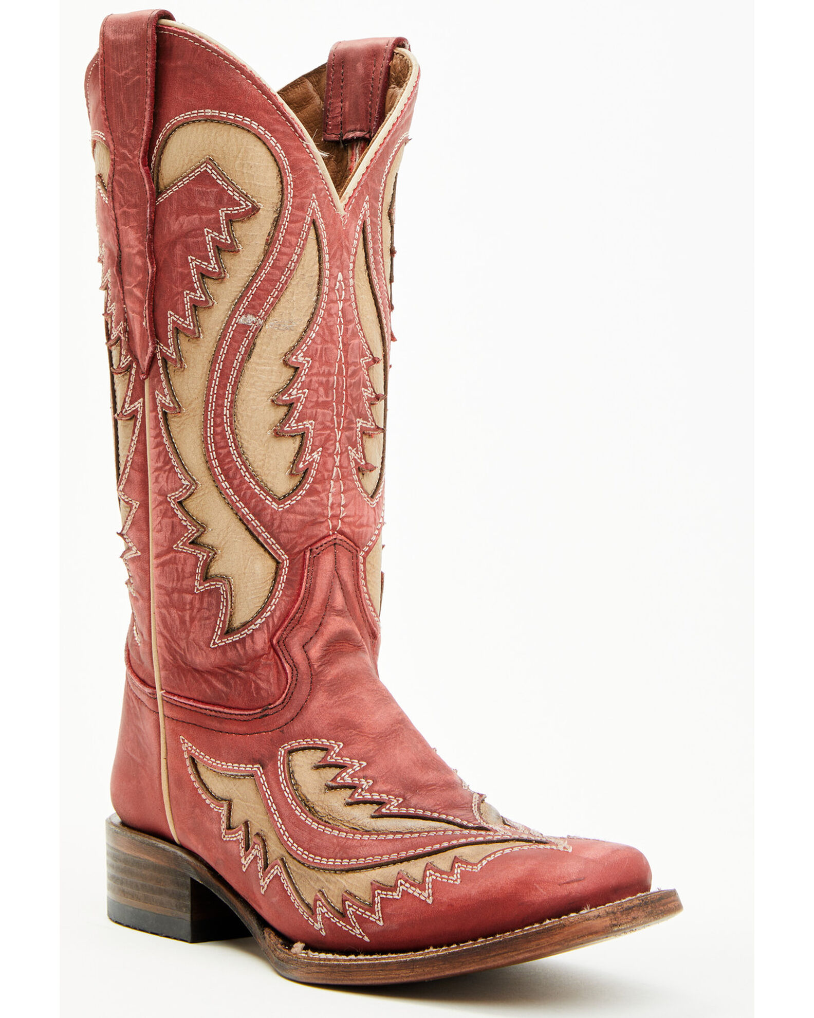 Circle G Women s Inlay Western Boots Square Toe Sheplers