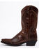 Image #4 - Laredo Men's Laramie Western Boots - Snip Toe, Rust, hi-res