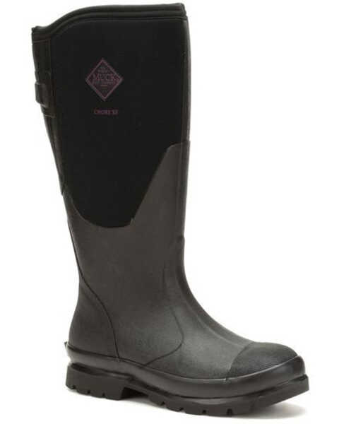 Image #1 - Muck Boots Women's Chore XF Rubber Boots - Round Toe, Black, hi-res