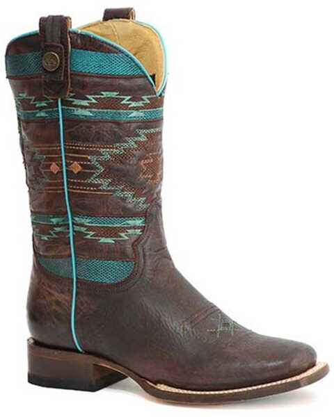 Roper Women's Mesa Western Boots - Broad Square Toe, , hi-res