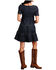 Image #2 - Stetson Women's Dark Wash Short Sleeve Denim Mini Dress, Dark Wash, hi-res