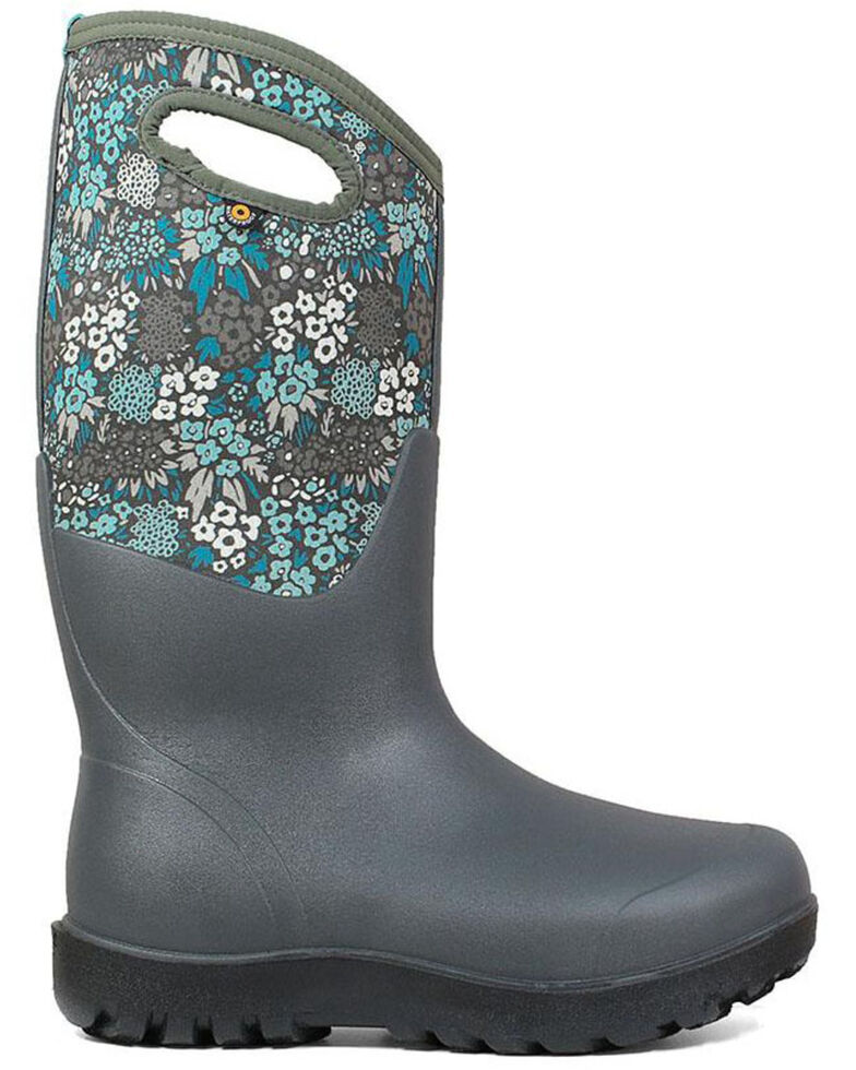 Bogs Women S Grey Classic Tall Winter Boots Round Toe Sheplers