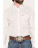 Image #3 - Ariat Men's Pauly Geo Print Long Sleeve Button-Down Western Shirt, White, hi-res