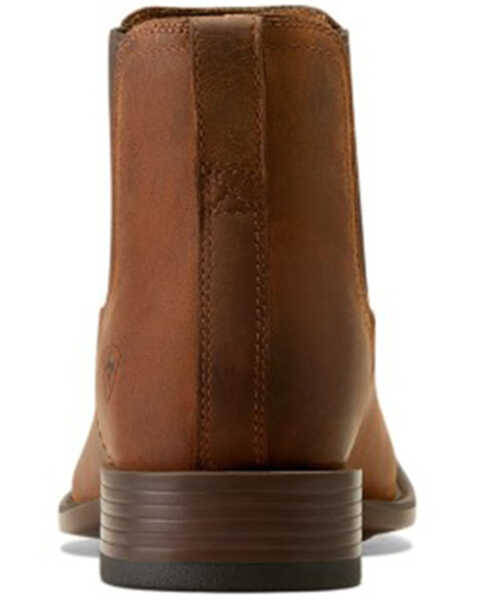 Image #3 - Ariat Men's Booker Ultra Western Chelsea Boots - Broad Square Toe , Brown, hi-res