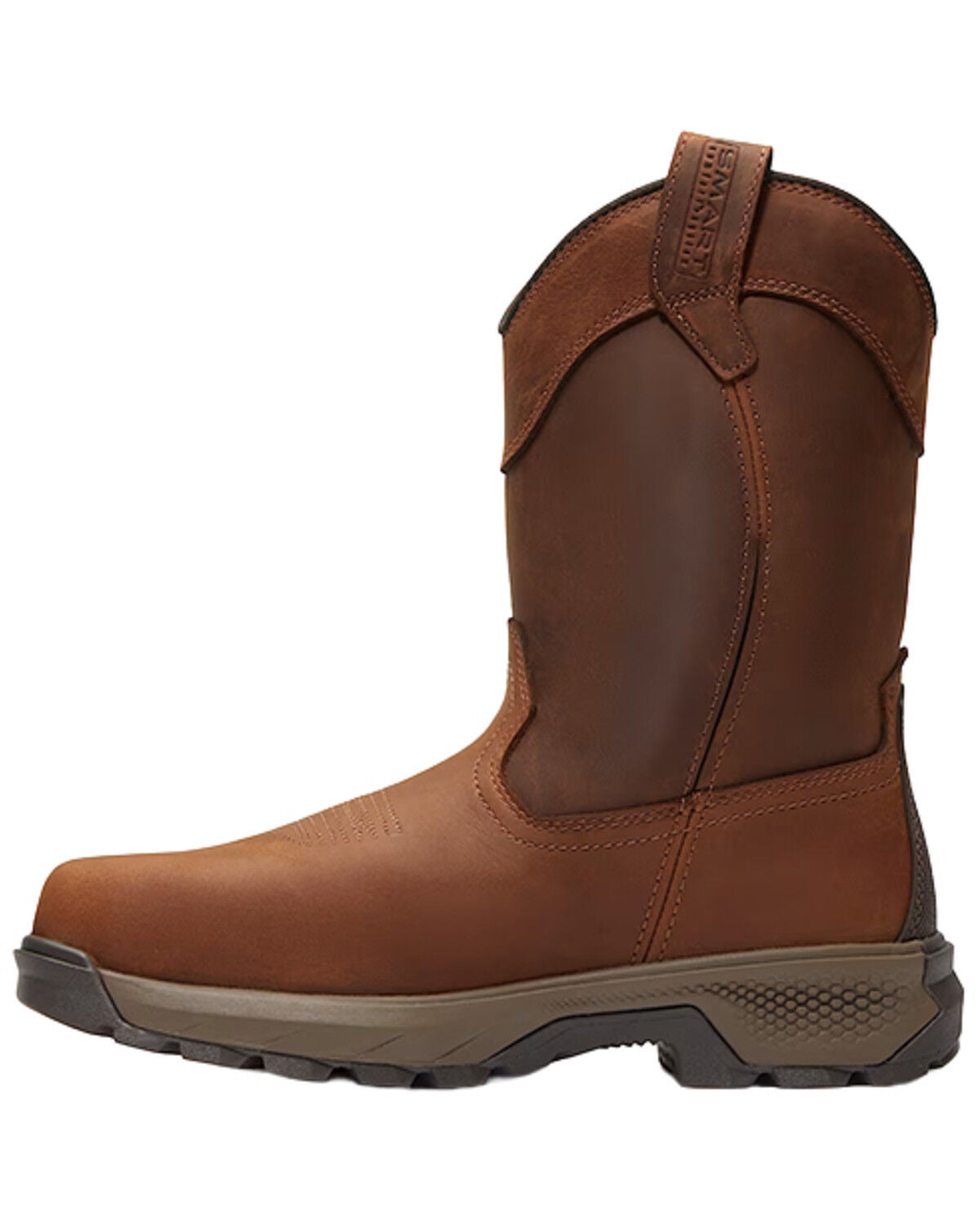 Image #3 - Timberland PRO Men's TiTAN&reg; EV Pull-On Waterproof Work Boot - Composite Toe, Medium Brown, hi-res