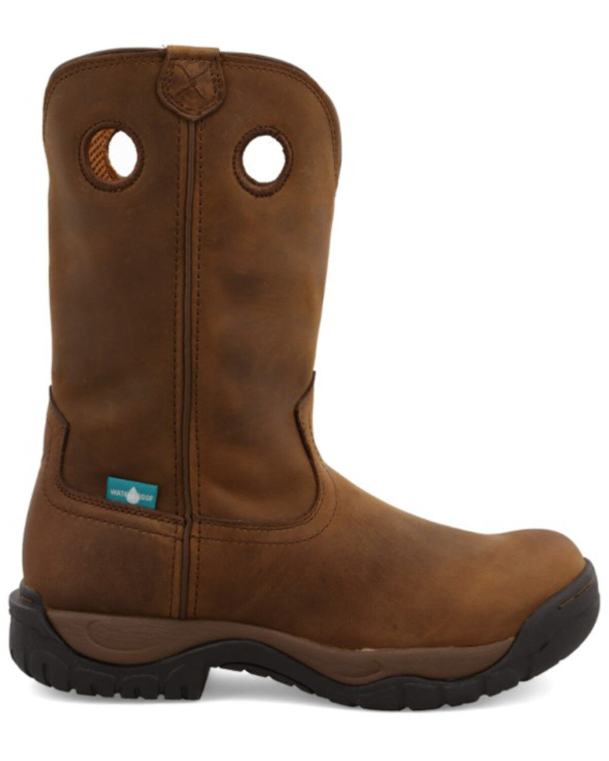 Image #3 - Twisted X Men's Waterproof All Around Western Boots - Soft Toe, Taupe, hi-res