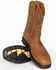 Image #8 - Cody James Men's Mustang Western Work Boots - Composite Toe, Brown, hi-res