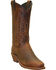 Abilene Boots Women's Distressed Western Boots - Square Toe, Brown, hi-res