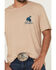 Image #3 - Wrangler Men's Vivian Los Vaqueros Short Sleeve Graphic T-Shirt, Tan, hi-res