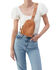 Image #4 - Hobo Women's Fern Sling Crossbody Bag , Tan, hi-res