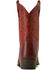 Image #5 - Ariat Girls' Heritage Rosy Western Boots - Round Toe, Red, hi-res