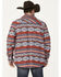 Image #4 - Rock & Roll Denim Men's Southwestern Striped Shirt Jacket, Red, hi-res