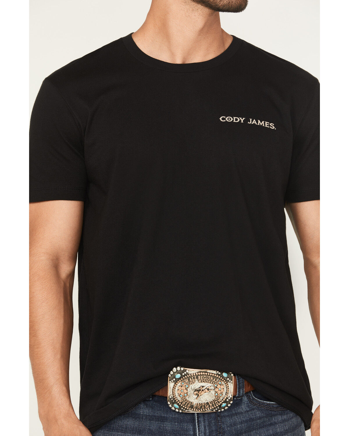 Image #3 - Cody James Men's Freedom Isn't Free Short Sleeve Graphic T-Shirt, Black, hi-res