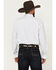 Image #4 - George Strait by Wrangler Men's Checkered Print Long Sleeve Button-Down Shirt - Tall , White, hi-res