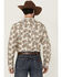 Image #4 - Cody James Men's Kendall Paisley Print Long Sleeve Button-Down Stretch Western Shirt, Tan, hi-res