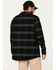 Image #4 - Hawx Men's Flannel Button-Down Work Shirt, Green, hi-res
